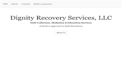 Desktop Screenshot of dignityrecovery.com