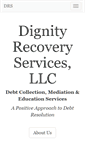 Mobile Screenshot of dignityrecovery.com